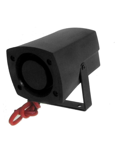 Zumbador Electrónico uxcell LZQ-401K 24V 105dB Montaje Pared