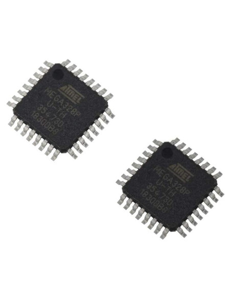 Controlador ATMEGA328P-AU flashtree con Pantalla LCD 1.5"