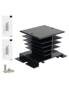 Disipador de Calor de Aluminio CGELE 80x50mm para Relé 10A 25A 40A