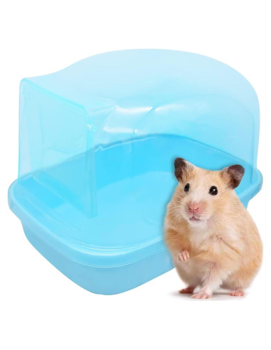 Baño de Arena para Hámster Hamiledyi 23.9x17x17 cm