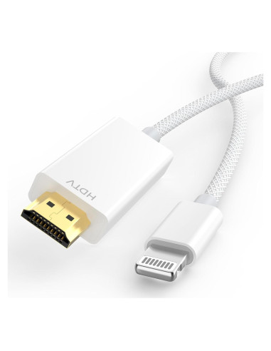 Adaptador Lightning a HDMI FUHAYA 1080P para iPhone y iPad