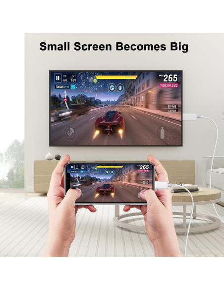 Adaptador Lightning a HDMI FUHAYA 1080P para iPhone y iPad