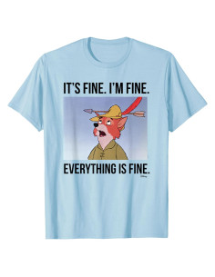 Camiseta Robin Hood Todo Está Bien Disney Hombre