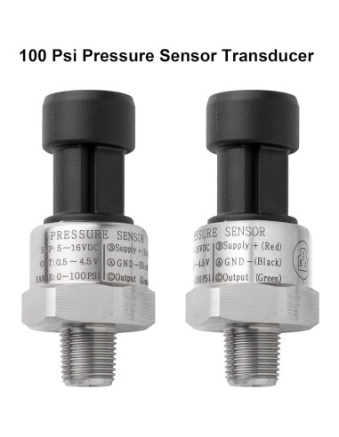 Transductor de Presión de Combustible Ronybuy 0-100 Psi NPT