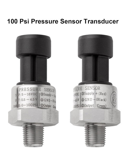 Transductor de Presión de Combustible Ronybuy 0-100 Psi NPT