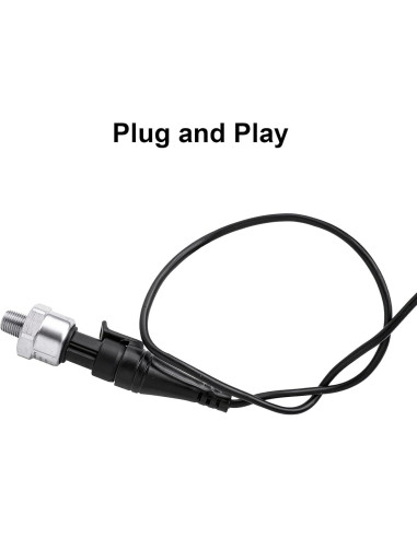 Transductor de Presión de Combustible Ronybuy 0-100 Psi NPT