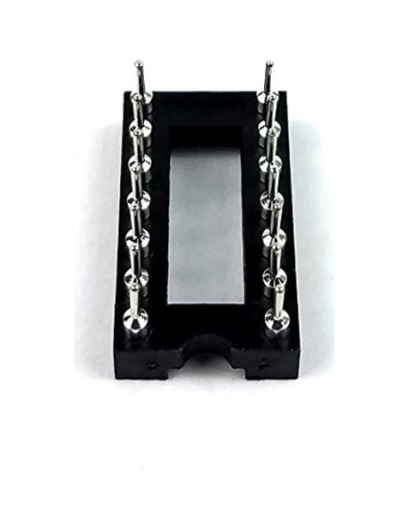 Zócalos DIP 14 Pines Juried Engineering Espaciado 2.54mm (10 Unidades)