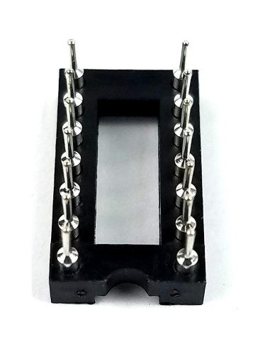 Zócalos DIP 14 Pines Juried Engineering Espaciado 2.54mm (10 Unidades)