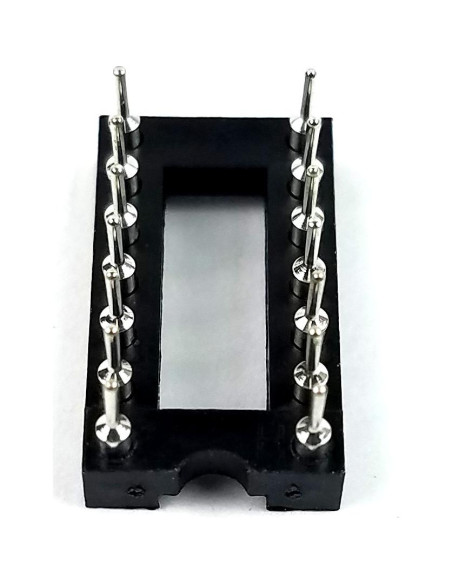 Zócalos DIP 14 Pines Juried Engineering Espaciado 2.54mm (10 Unidades)