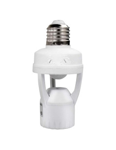 Adaptador de Bombilla E26 con Sensor de Movimiento FLY 360