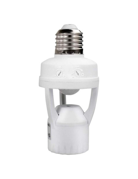 Adaptador de Bombilla E26 con Sensor de Movimiento FLY 360