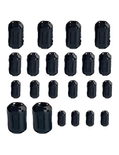 Juego de Clips de Cable de Núcleo de Ferrita Umoko 22 Piezas