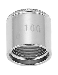 Cabeza de Reemplazo Dermabrasión Estink 4x4 cm Acero Inoxidable 2