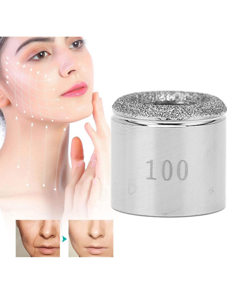 Cabeza de Reemplazo Dermabrasión Estink 4x4 cm Acero Inoxidable