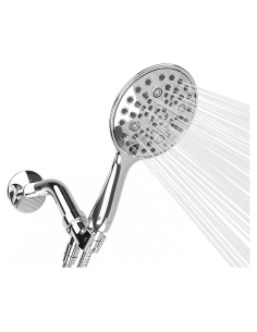 Cabezal de Ducha de Mano SparkPod Alta Presión 6 Funciones 177.8 cm