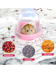 Arena de Baño Natural para Hámster MUYG 2.3kg Libre de Polvo 2