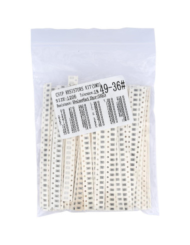Kit de Resistencias SMD 1206 MTDELE 1500 Pcs 0-10M 1/4W