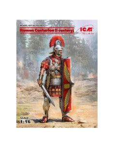 Kit de Modelo de Figura Plástico ICM Centurión Romano 1/16
