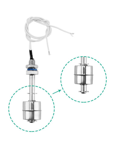 Sensor de nivel de agua Elecall ES7510 Acero Inoxidable 10W
