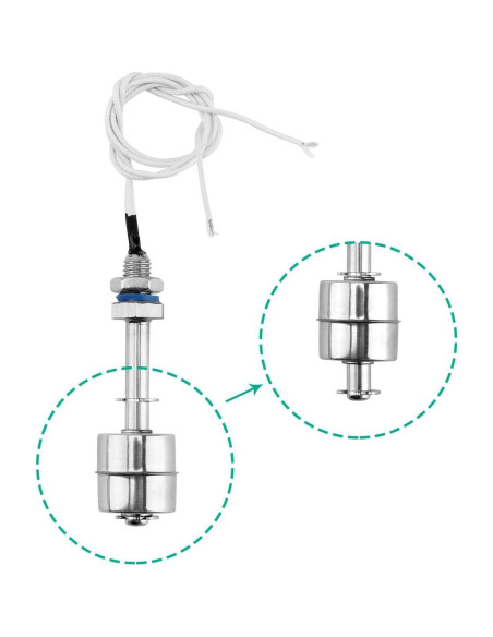 Sensor de nivel de agua Elecall ES7510 Acero Inoxidable 10W