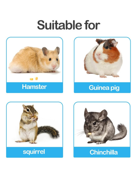 Arena de Baño Natural para Hámster MUYG 2.3kg Libre de Polvo