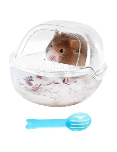 Baño de Arena para Hámster CYUmail 12.7x10.2x8.9 cm