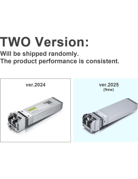 Transceptor 10Gtek SFP+ 10GBase-SR Multimodo 300m x4