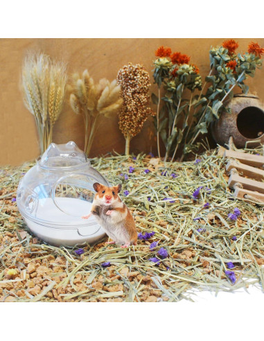 Arena para Baño de Hámster JFWOD 3.49kg Natural Sin Polvo