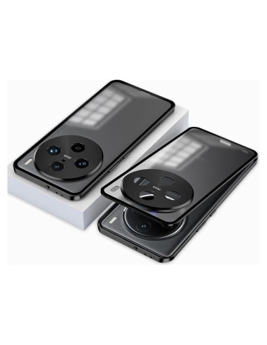 Funda delgada para Vivo X200 Ultra Hlgcokro negra a prueba de golpes