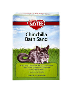 Arena de Baño para Chinchillas Kaytee 5 Paquetes 100% Natural