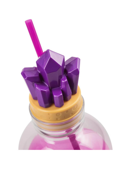 Botella de Poción Cool Gear 30 oz Rosa/Cristal - Plástico BPA Free