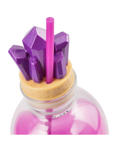 Botella de Poción Cool Gear 30 oz Rosa/Cristal - Plástico BPA Free