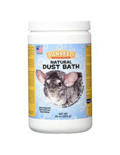 Polvo de Baño Nube Azul Sun Seed 850g para Chinchillas