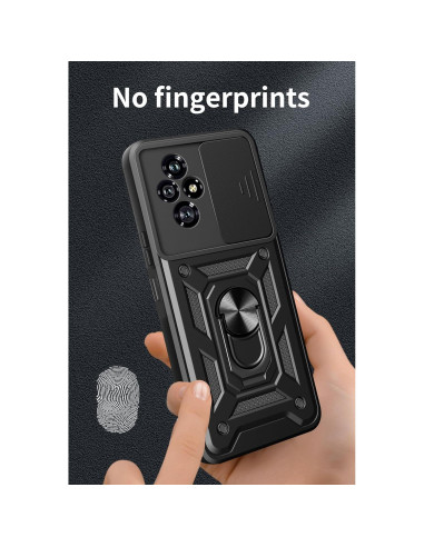 Funda Huawei Honor 200 Pro + 2 Vidrios Templados 9H Negro