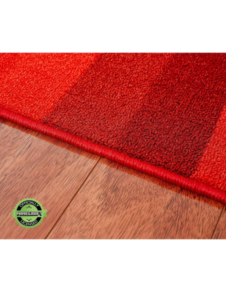 Alfombra de Área Cuadrada Ukonic Minecraft TNT 132x132 cm