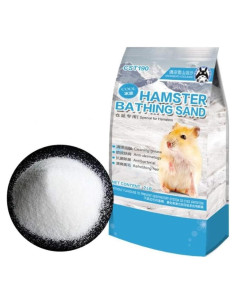 Arena de Baño para Hámsters Hamiledyi 0.91 kg - Aseo Chinchillas