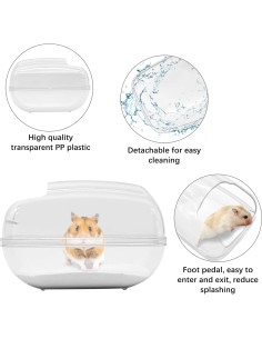 Contenedor de Baño de Arena Fhiny para Hámster y Gerbil 2