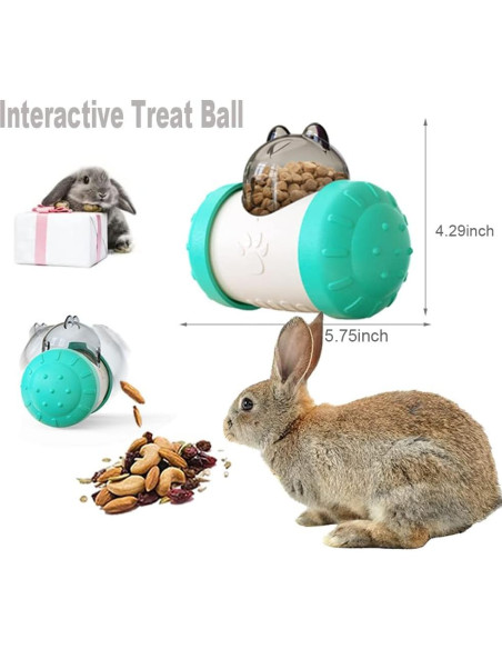 Bola de Golosinas Interactiva Dbeans para Conejos 14.6cm