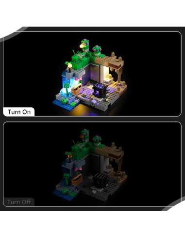 Kit de Luz LED Nitemode para Lego Minecraft 21189