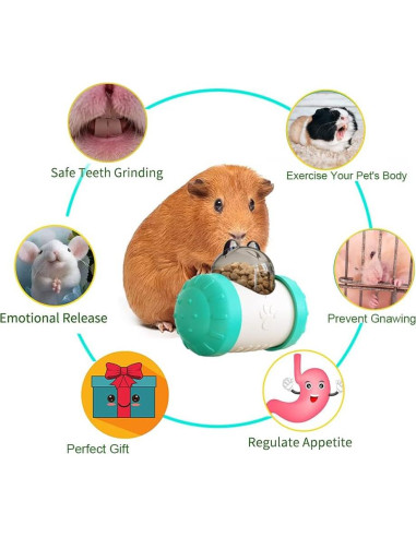 Bola de Golosinas Interactiva Dbeans para Conejos 14.6cm