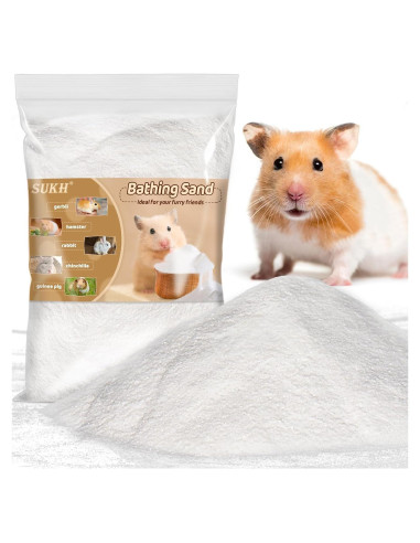 Arena Fina de Sílice para Hámster BathSand 396.9 g