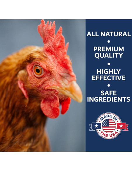 Baño de Polvo Natural para Gallinas Chickie Whiz 2.49 kg