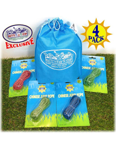 Conjunto de Cuerdas de Salto China Deluxe Matty's Toy Stop - 4 Colores 2