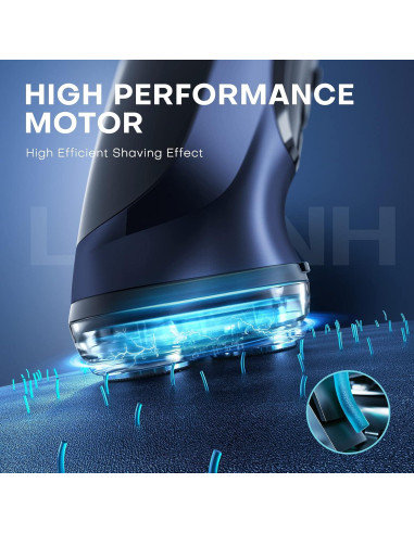 Afeitadora Eléctrica LOBINH PA168 Recargable 4D USB