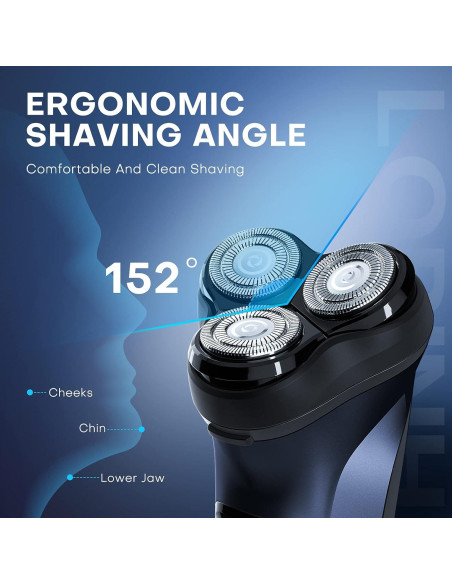 Afeitadora Eléctrica LOBINH PA168 Recargable 4D USB