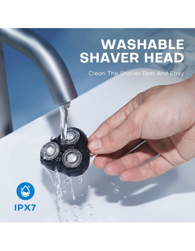 Afeitadora Eléctrica LOBINH PA168 Recargable 4D USB