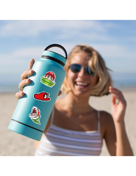 100 Pegatinas de Vinilo Impermeables YONGAI Caricatura