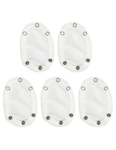 Extensores de Bodysuit para Bebé Cauaoa - 5 Pcs Blanco