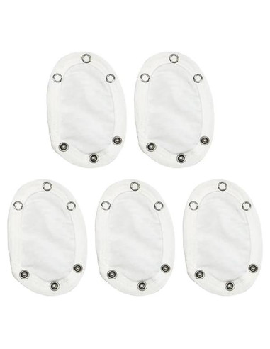 Extensores de Bodysuit para Bebé Cauaoa - 5 Pcs Blanco