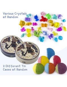 Bombas de baño DOVIPE 12 Piezas con Juguetes Sorpresa 2